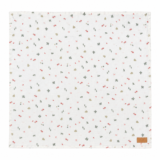 Manta BabySolt Setas y Hojas 70x70cm